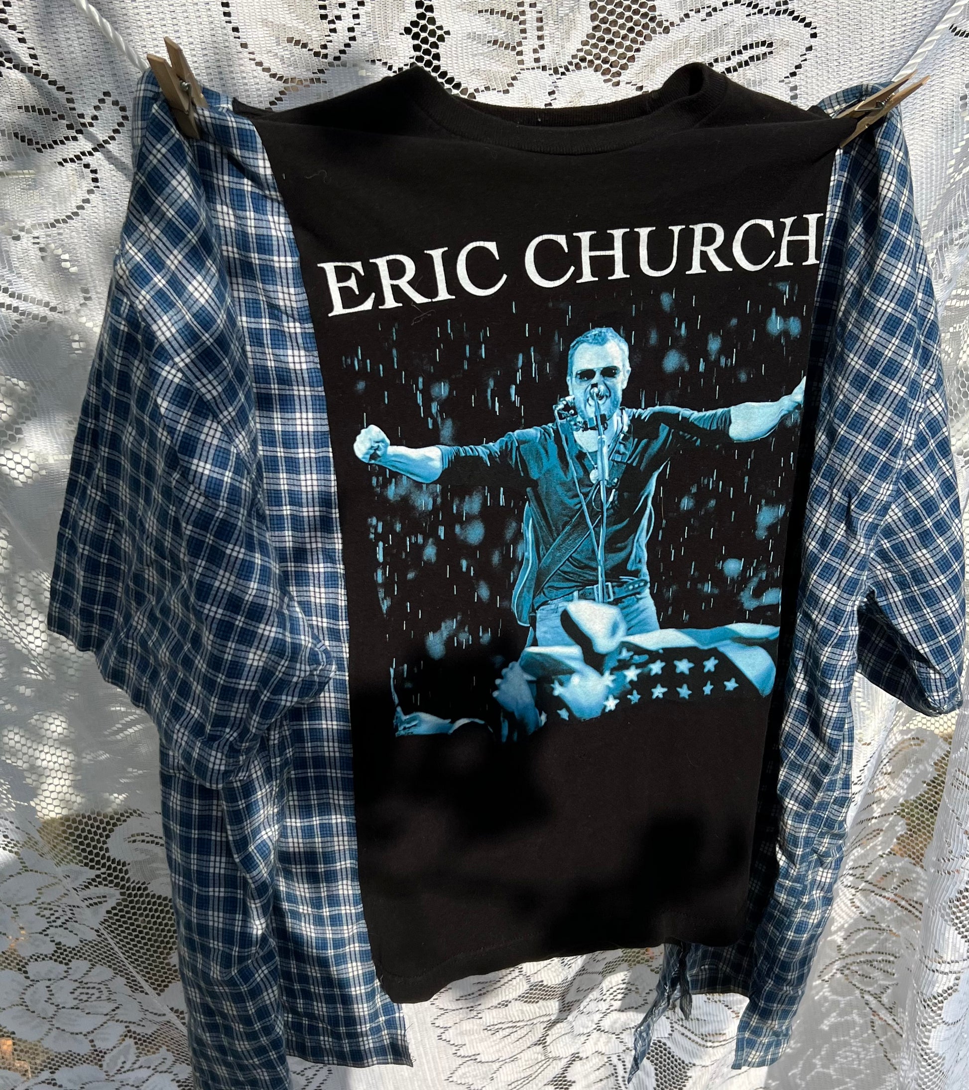 2xl/3xl Eric church    flannel