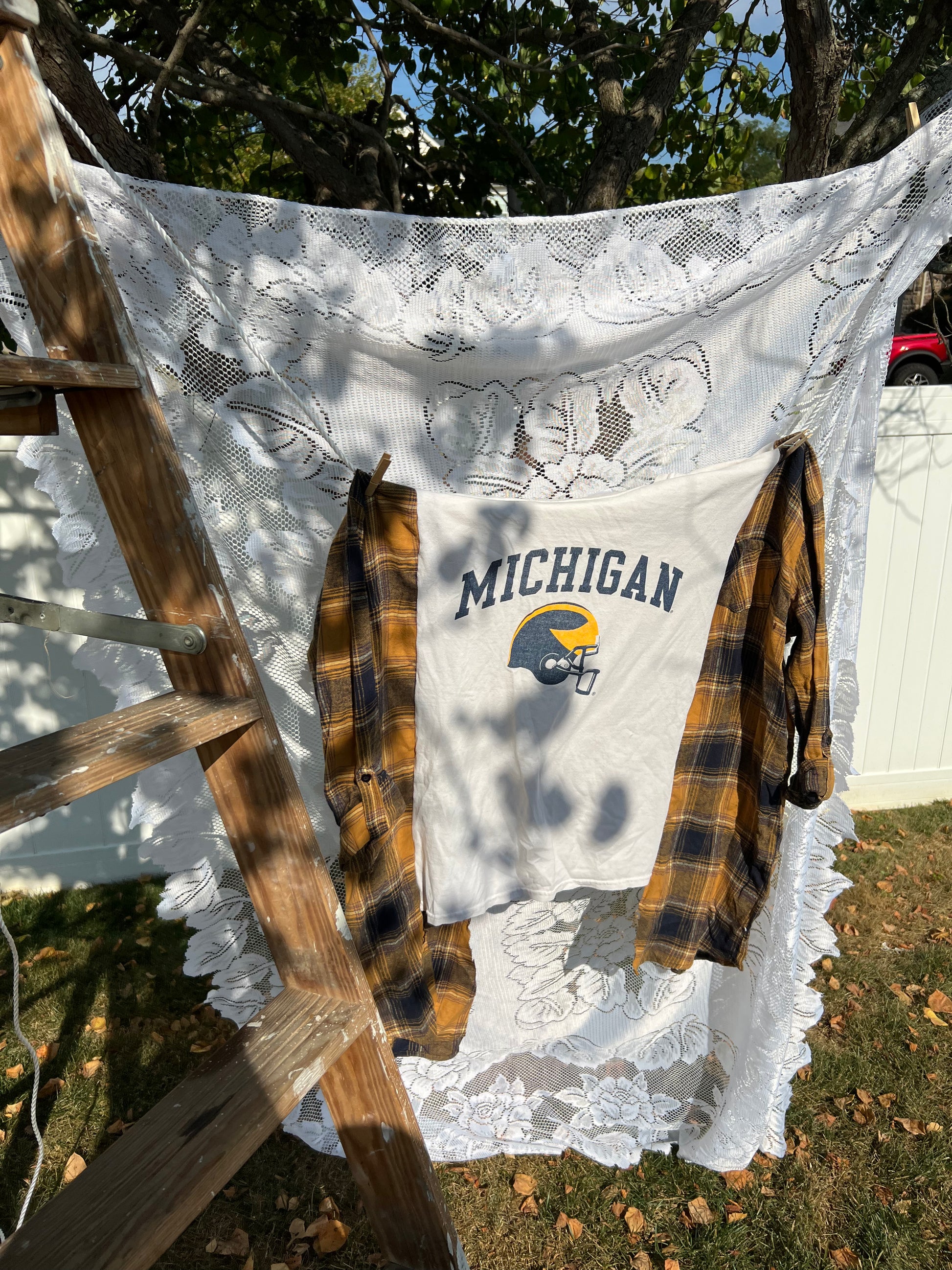 L/xl Michigan  flannel