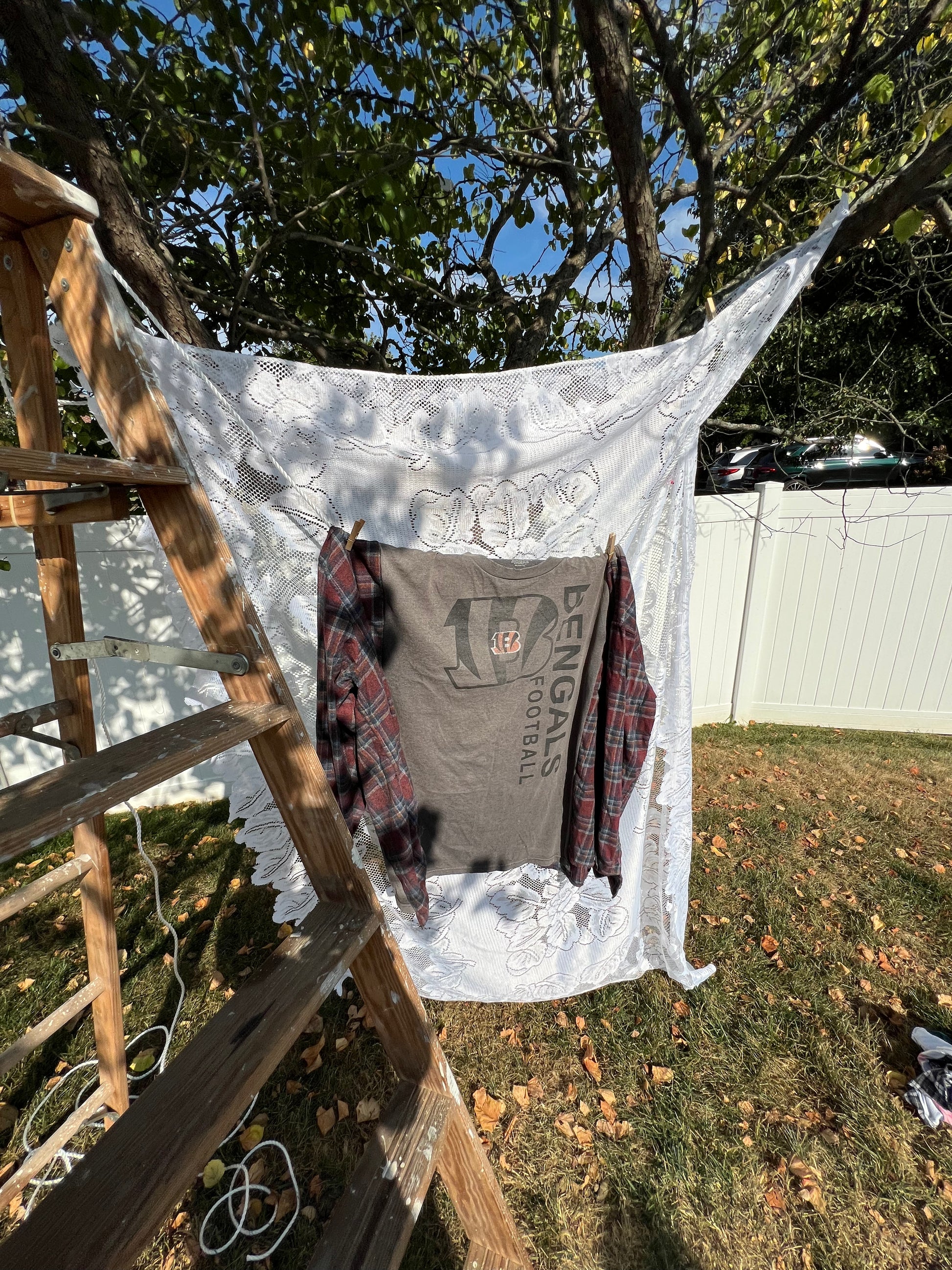 3x/4x bengals  flannel