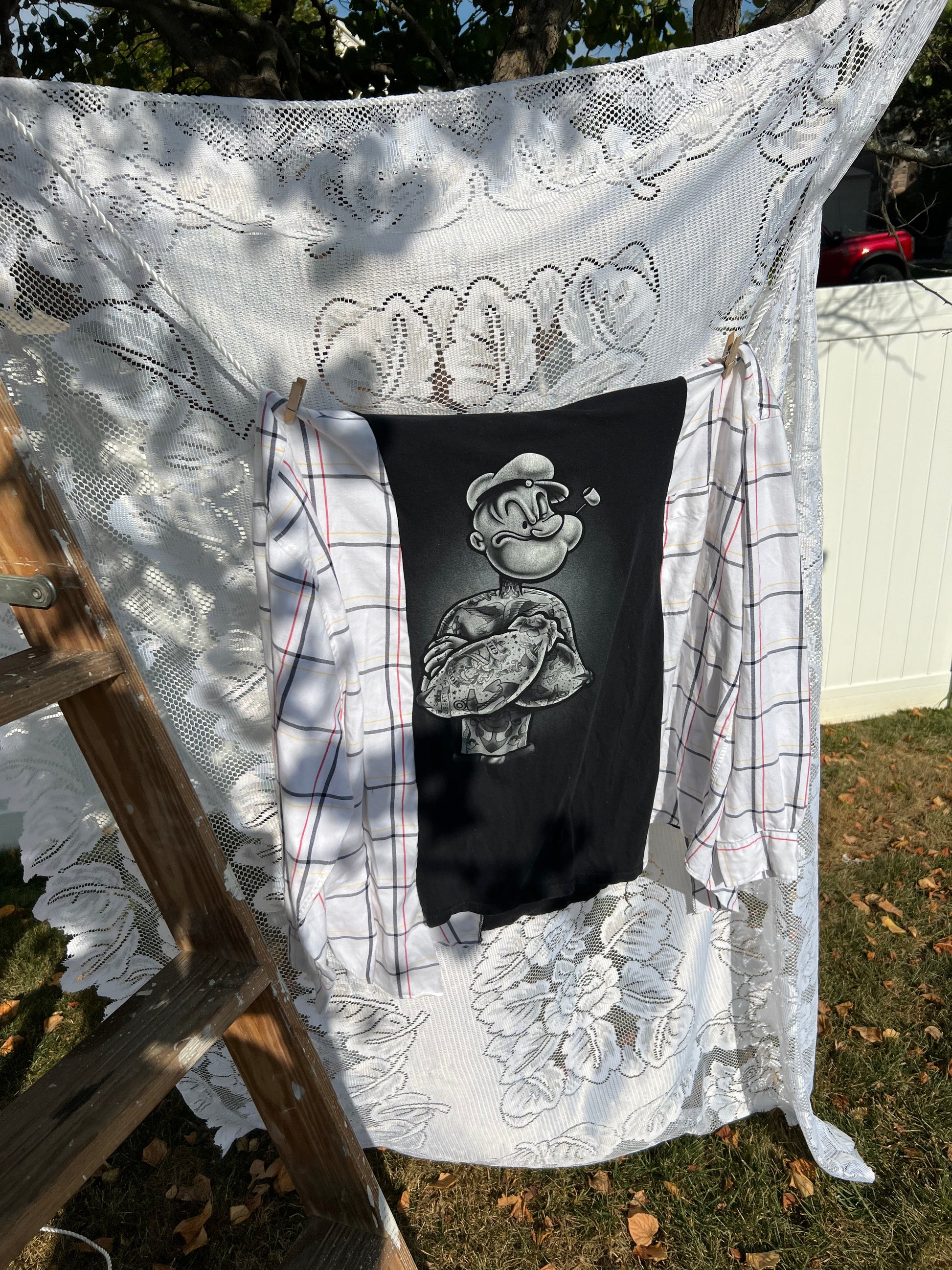2x/3x Popeye  flannel