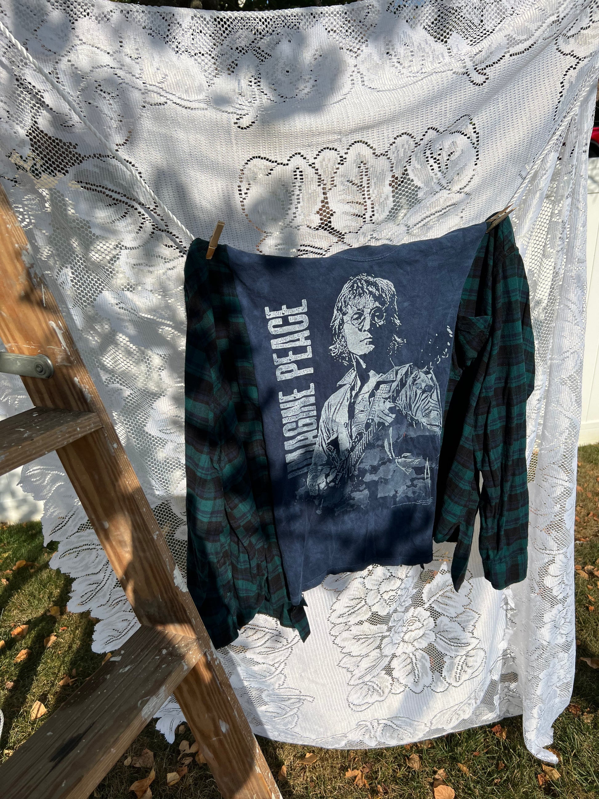 Xl/2xl John lennon flannel