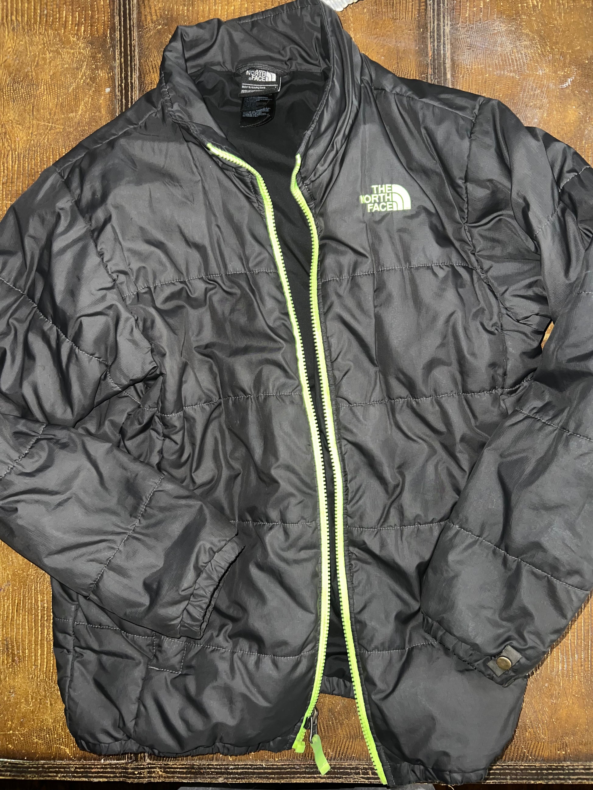 Youth large north face puffer jacket