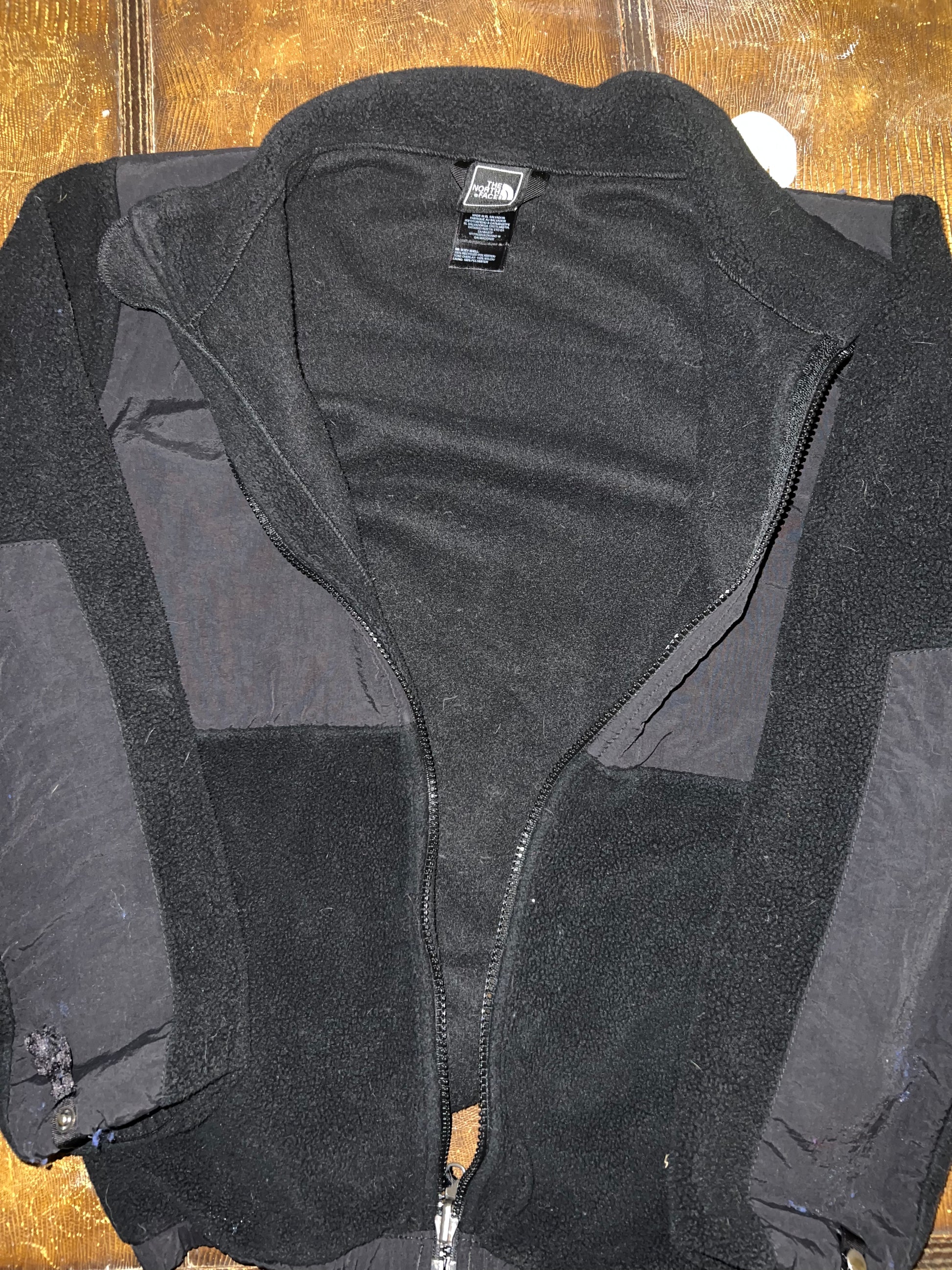 Youth large fleece north face jacket