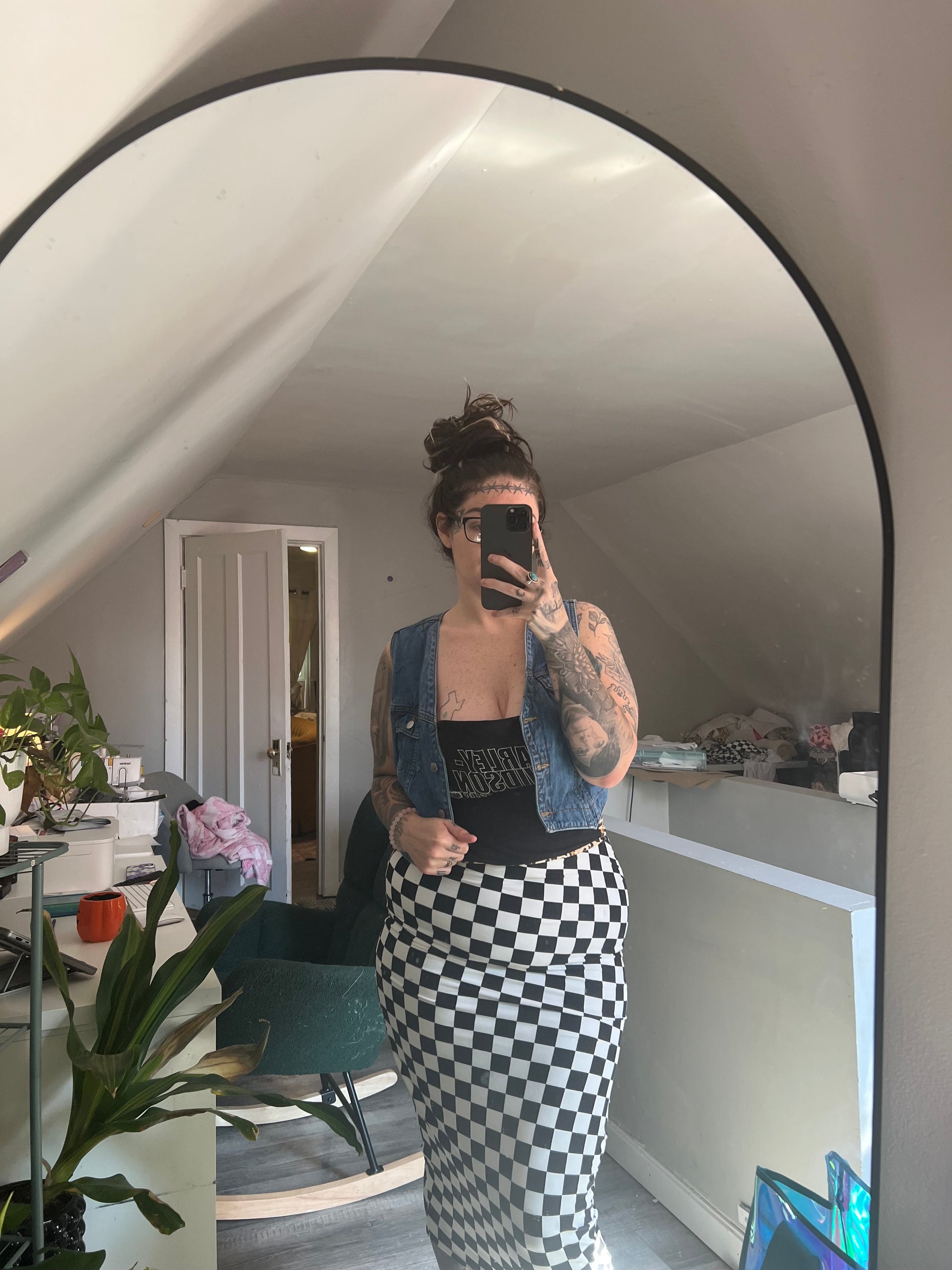 Body con skirt
