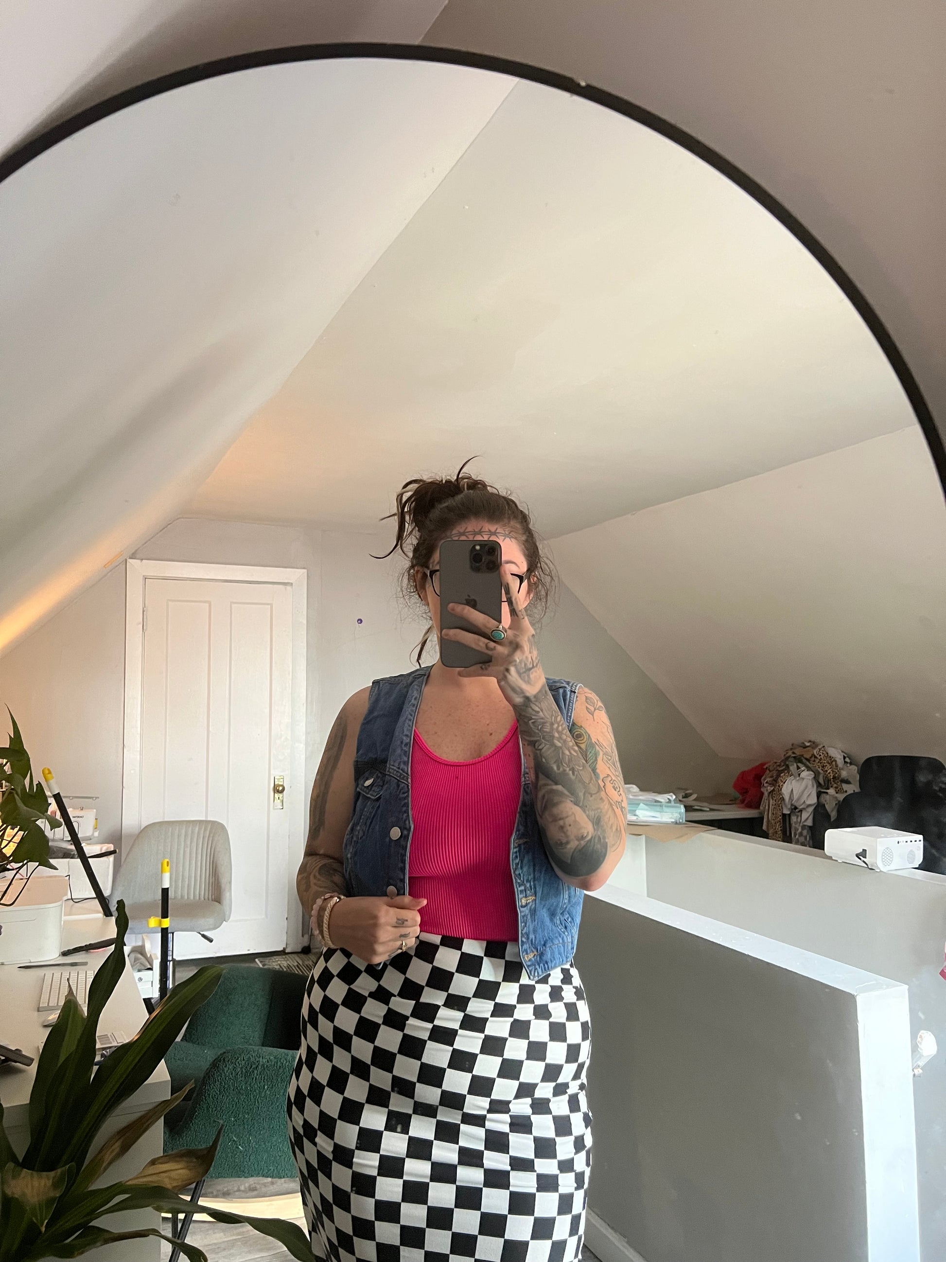 Body con skirt