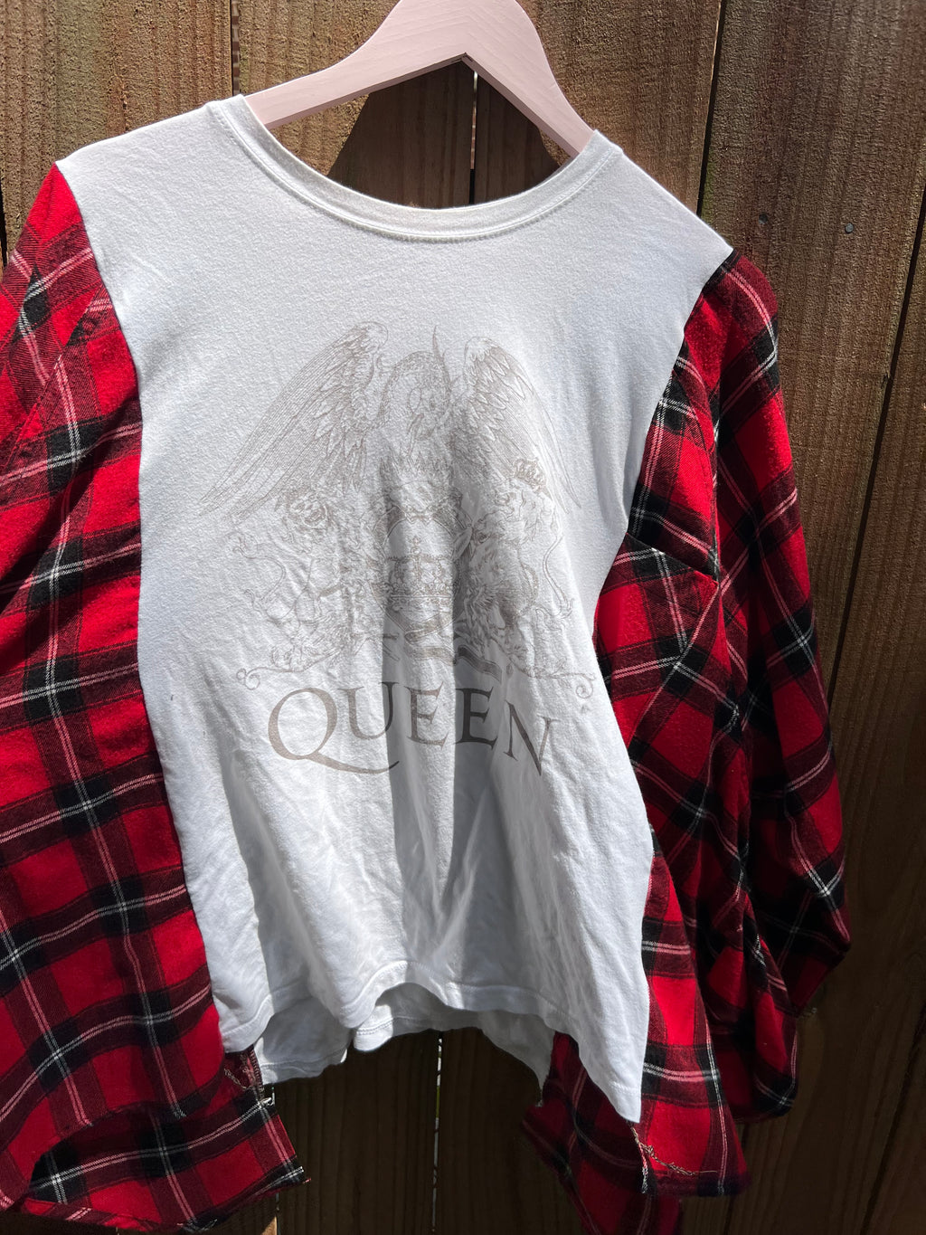 Xl/2xl queen upcycle flannel