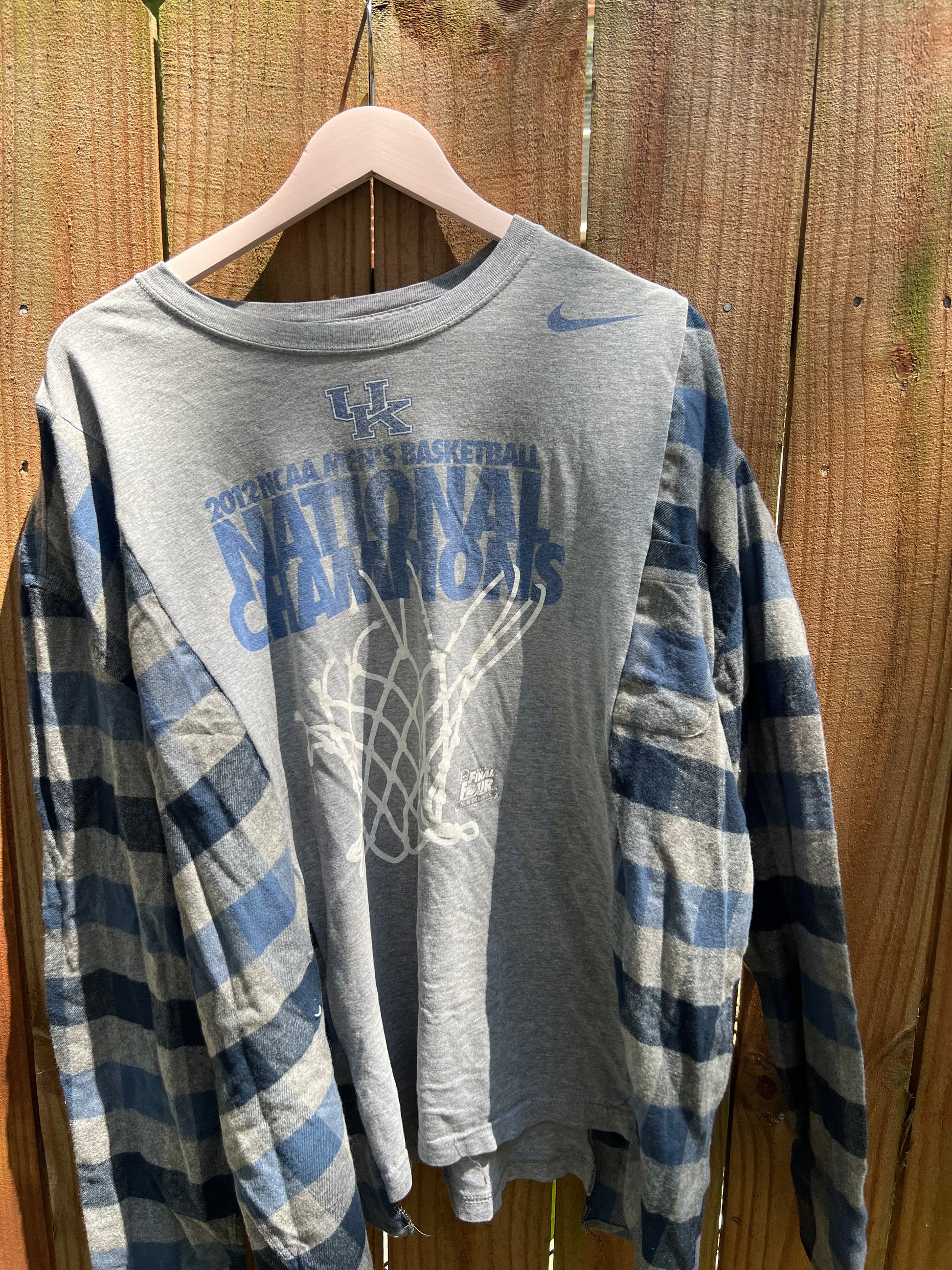 Xl/2xl UK national championship upcycle flannel