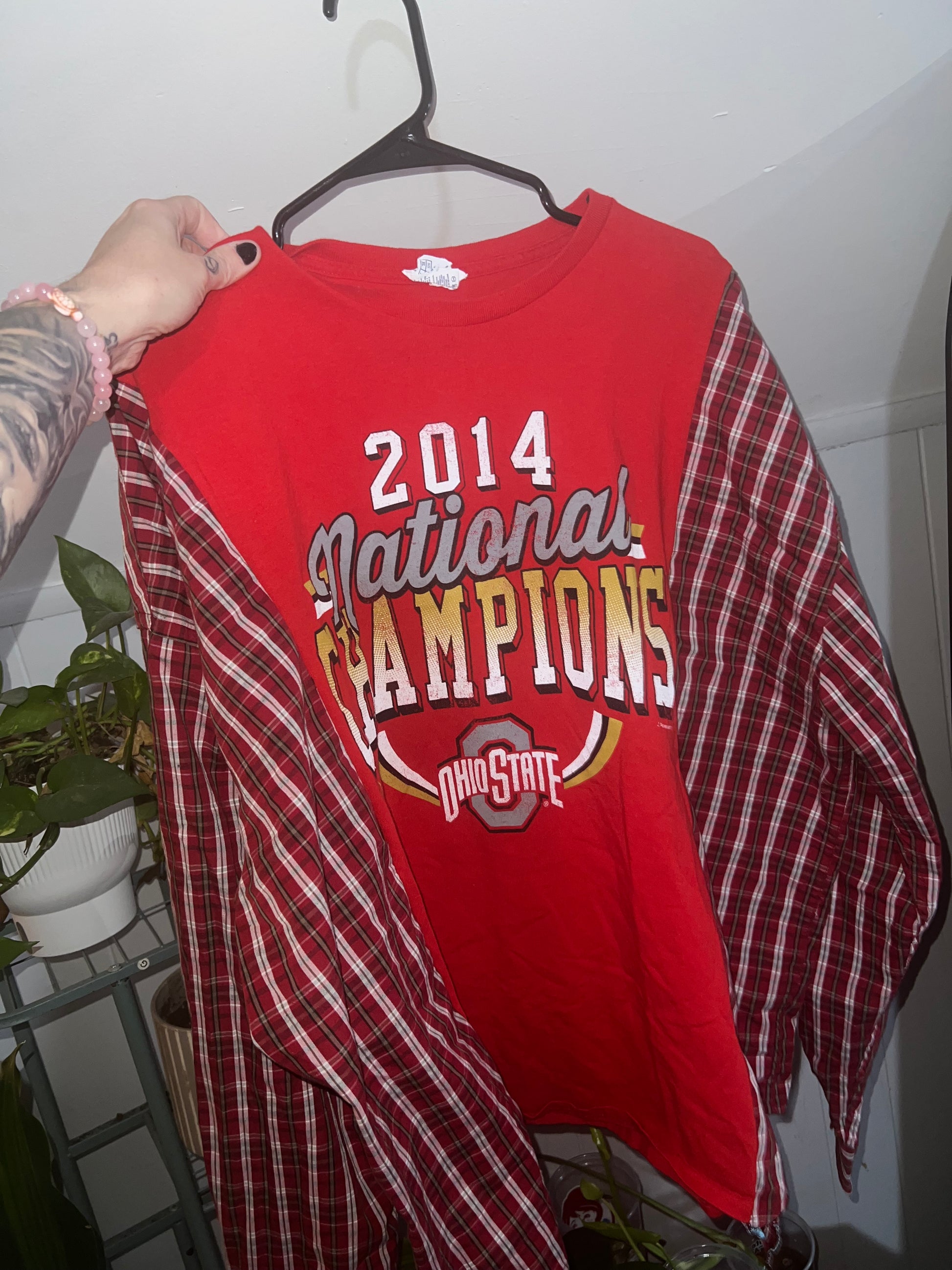 Xl/2xl Osu state champ long sleeve upcycle