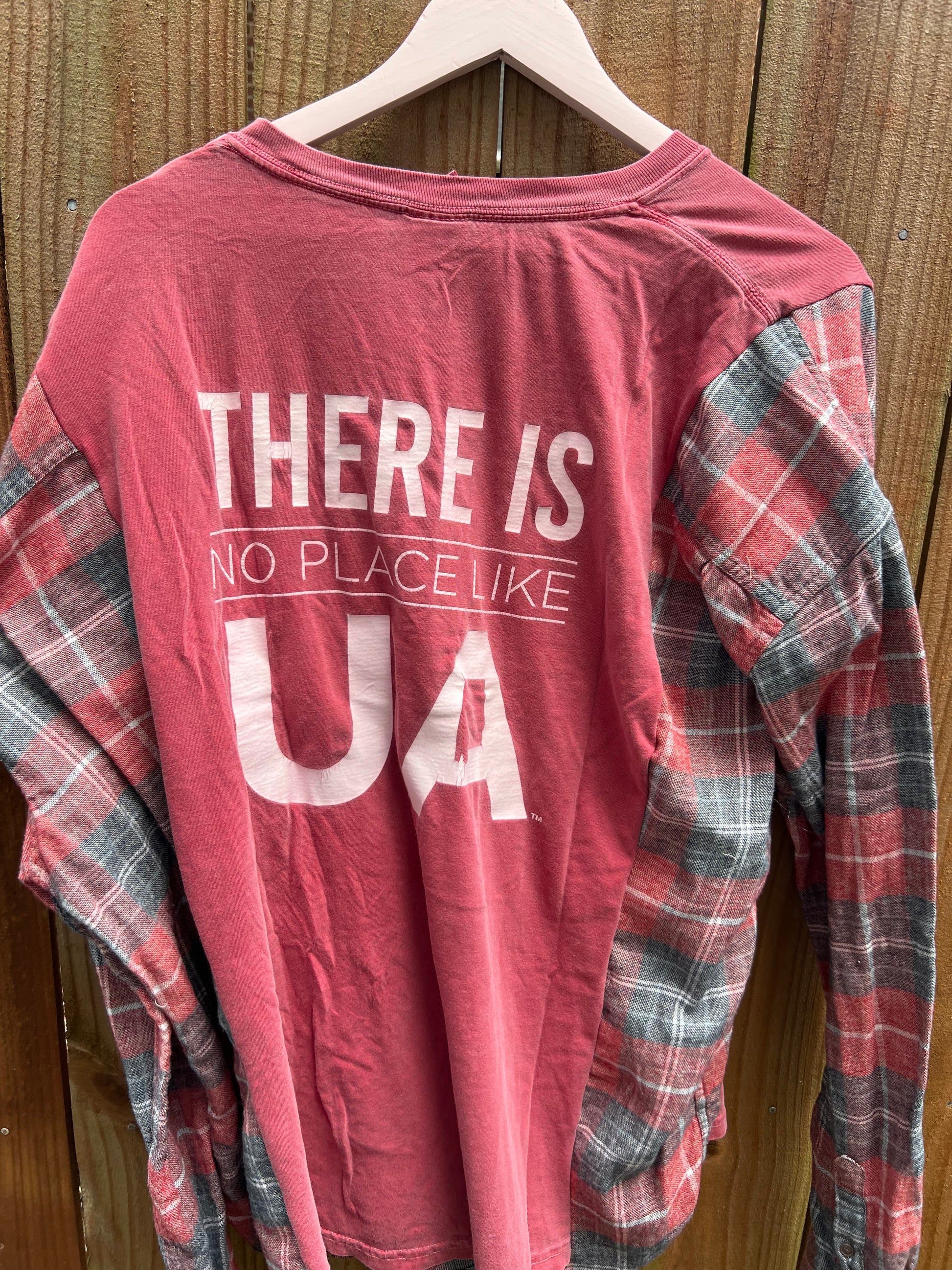 Xl/2xl Alabama upcycle flannel
