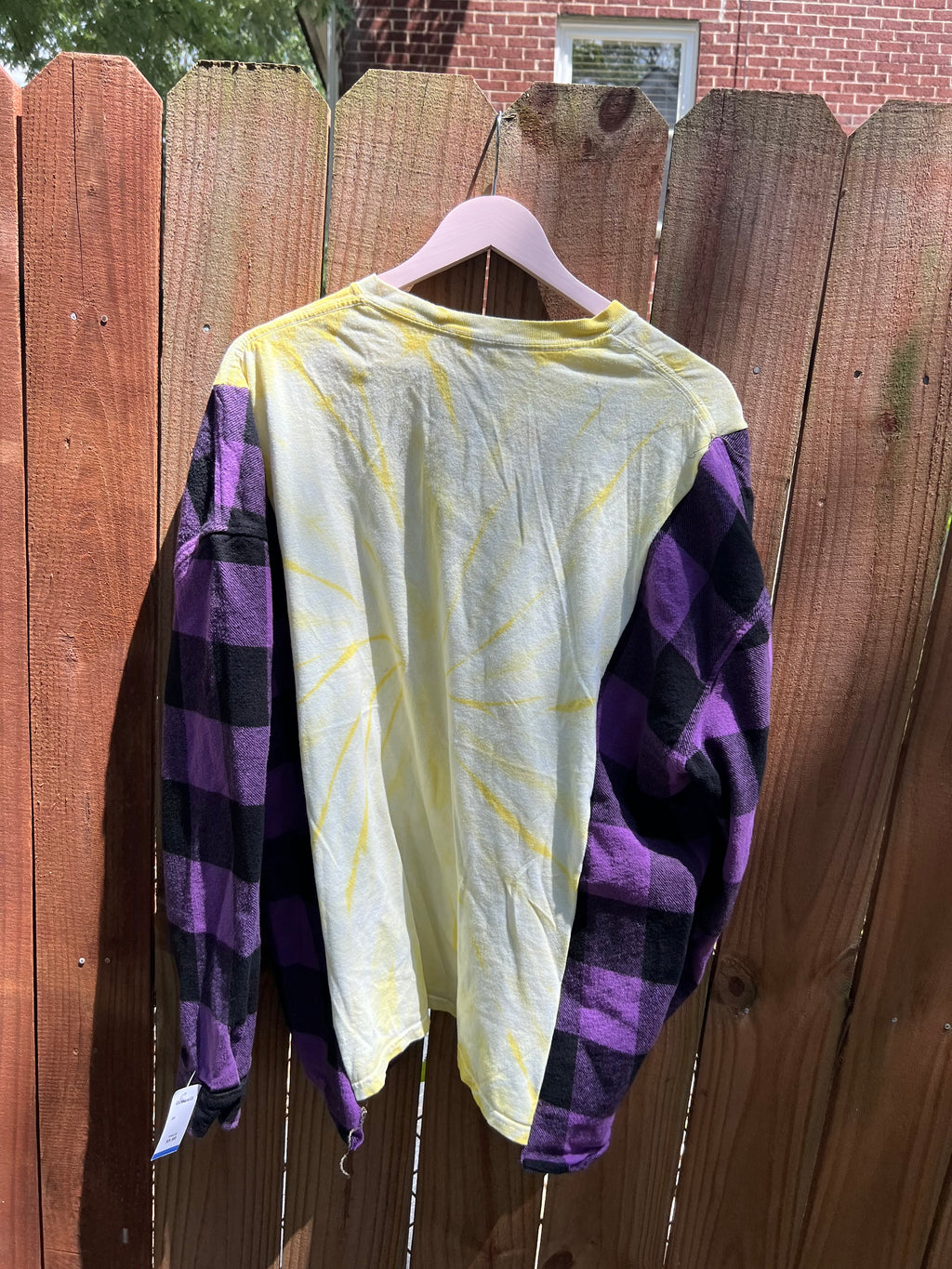 Xl/2xl lakers  upcycle flannel