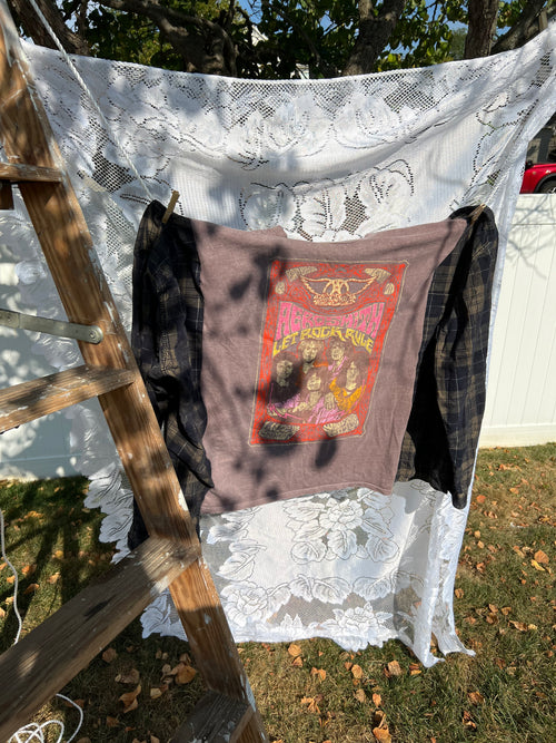 2x/3x aerosmith flannel