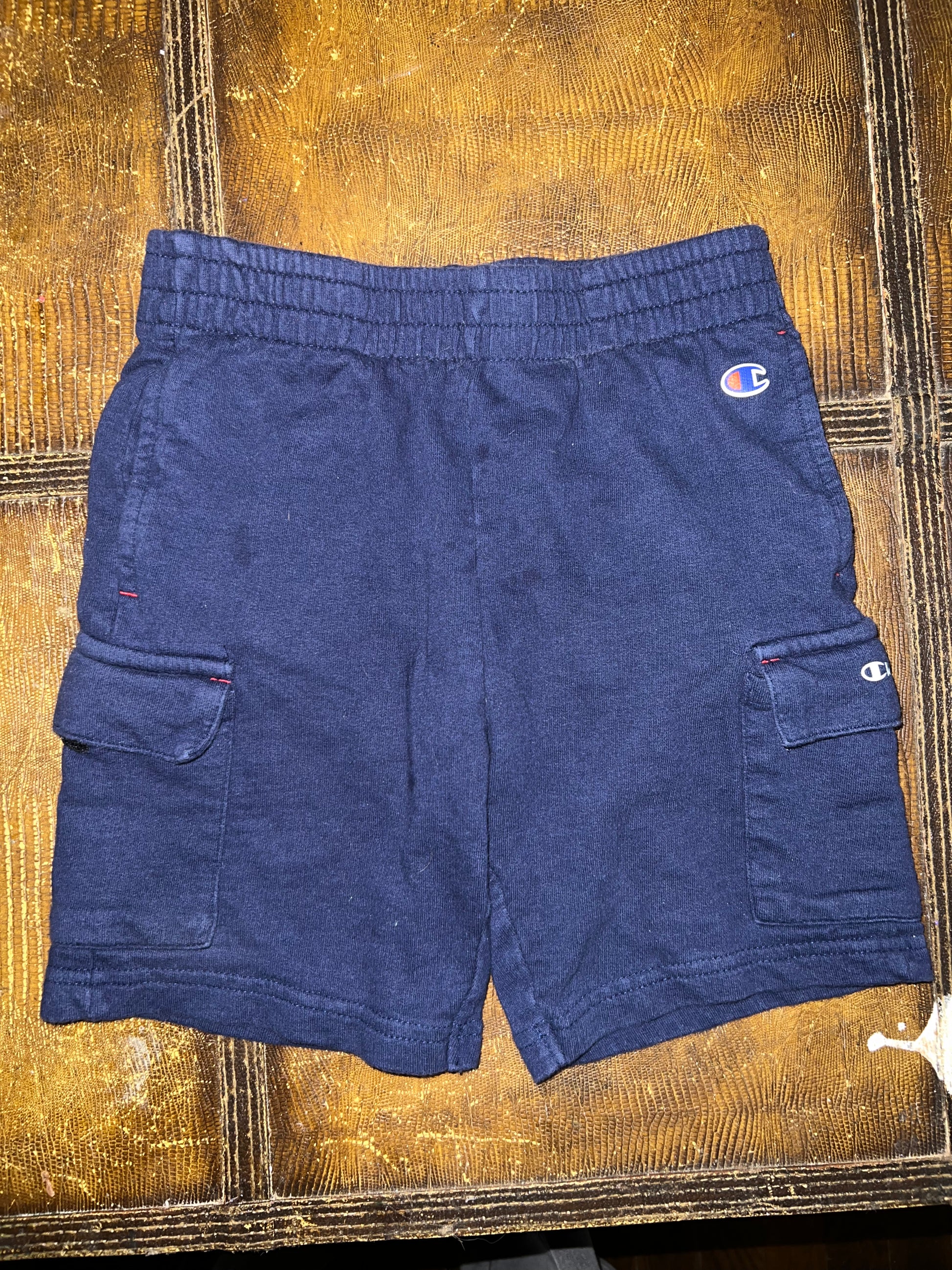Size 6 navy blue champion kids shorts