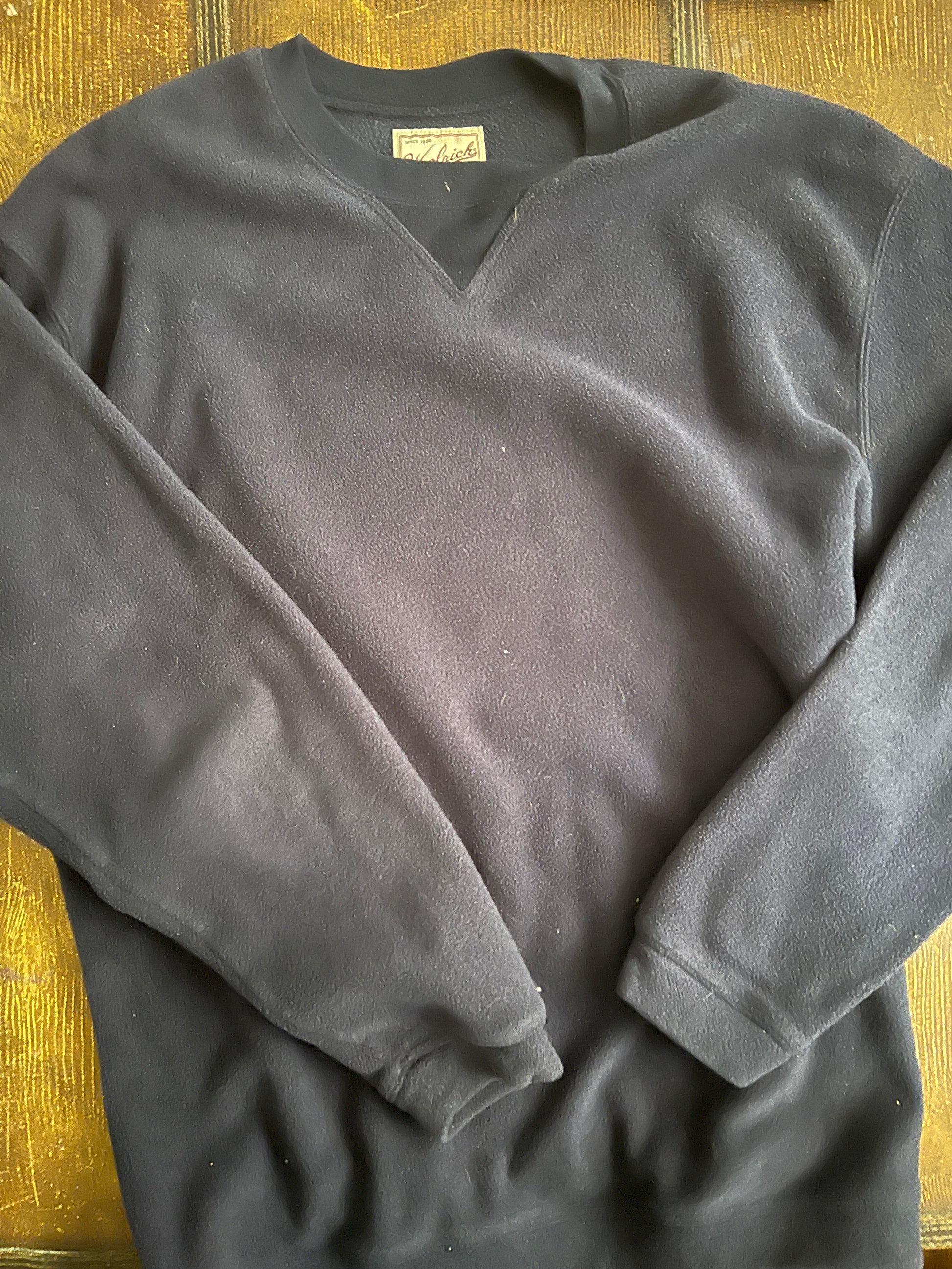 Navy blue Adult xl wool rich pullover